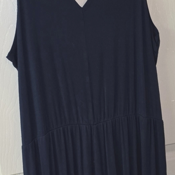 Adore Me Navy Blue Super Soft Stretch Jumpsuit Romper PJ Pajama Loungewear 0X - Picture 7 of 8
